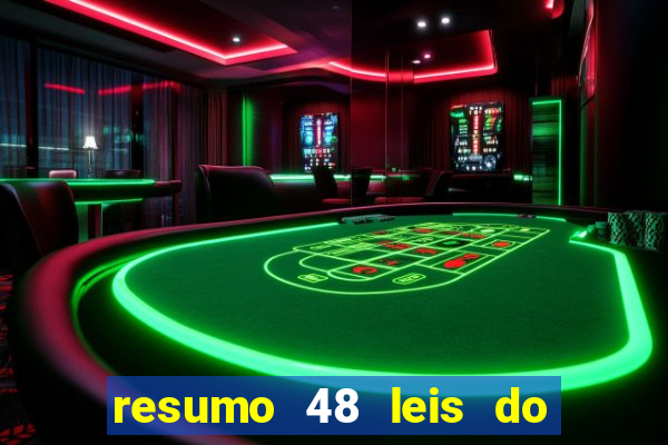 resumo 48 leis do poder pdf